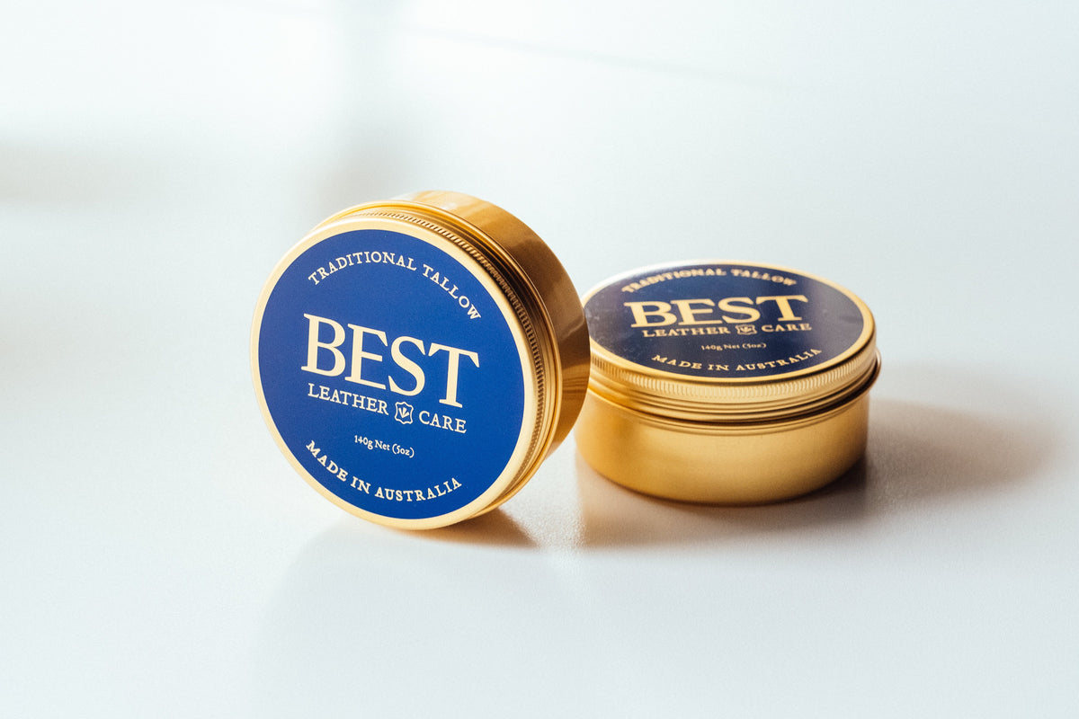 Two tins of BEST Leather Care (2 Pack)