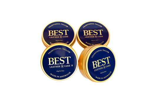 BEST Leather Care - 4 tins with FREE Shipping